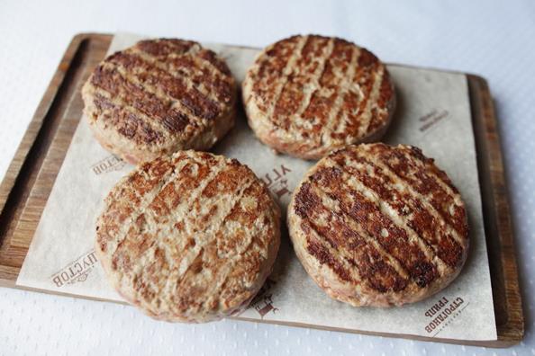 Готовый бифштекс из говядины 4 шт