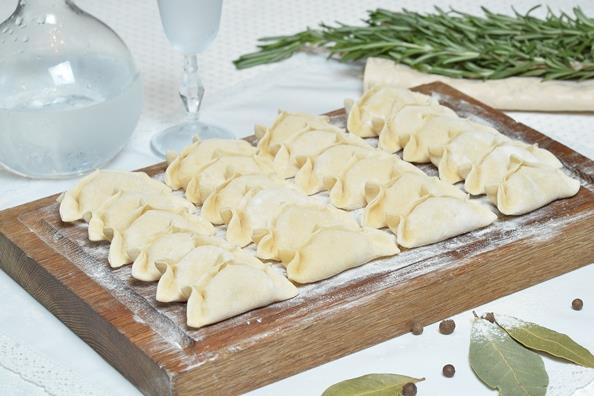 Вареники с земляникой 1кг
