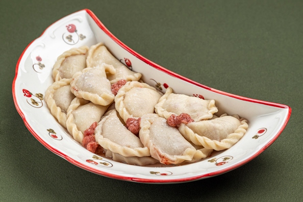 Вареники с земляникой